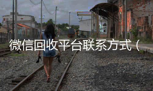 微信回收平台联系方24小时收微信式（微信回收平台联系方式是多少）