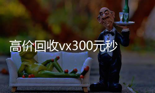 高价回收vx300微信账号回收首选元秒结（出售微信24小时在线回收）