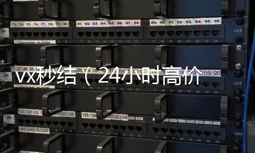 vx秒结（2收vx秒结24小时4小时高价回收vx秒结）
